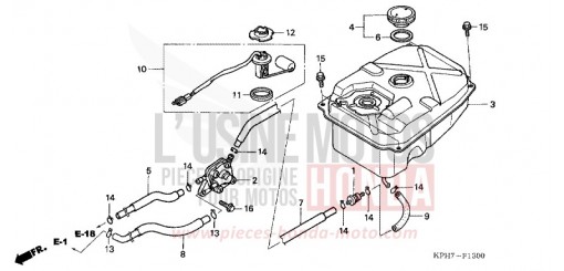 KRAFTSTOFFTANK (1) ANF1253 de 2003